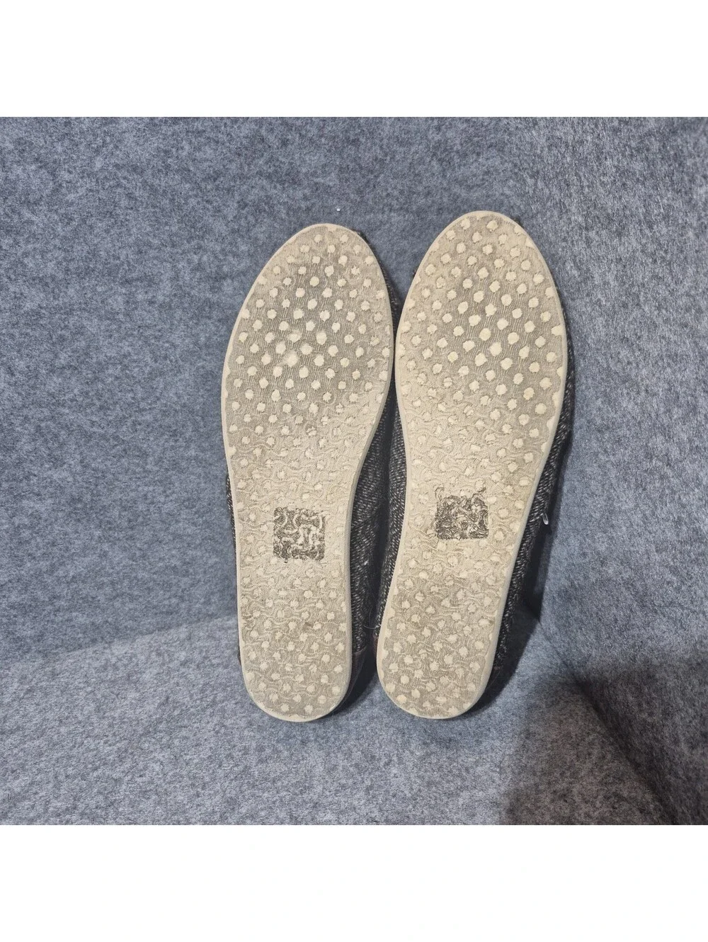 Toms Tweed Shoes Women's Size 7.5 Brown Herringbone